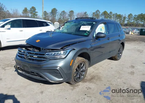 2022 Volkswagen Tiguan 2.0T Se z USA, uszkodzony, nr VIN 3VV2B7AX0NM169500